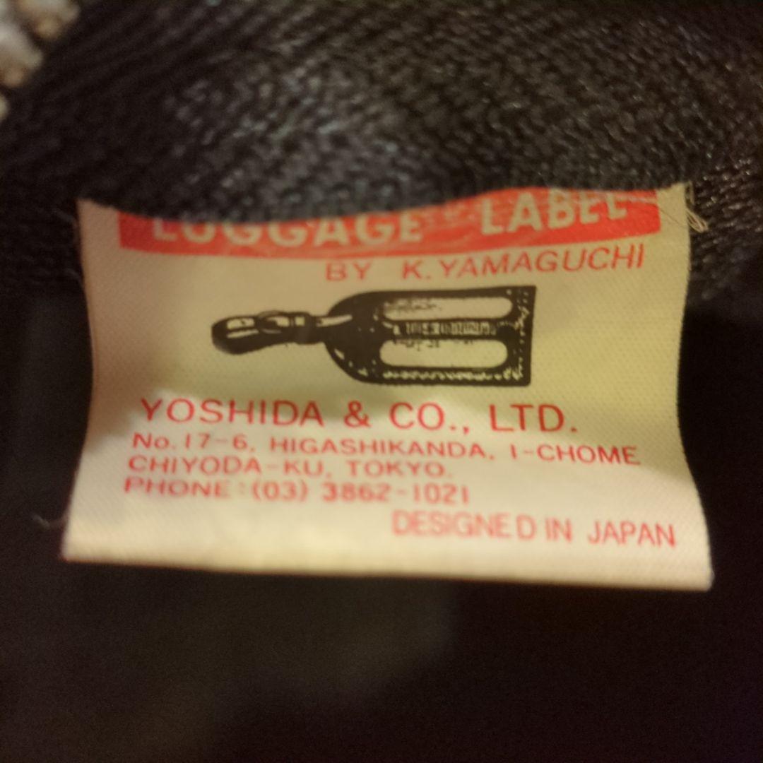 吉田カバン ラゲッジレーベル ドラム型 2WAY ボストンバッグ 黒 レア