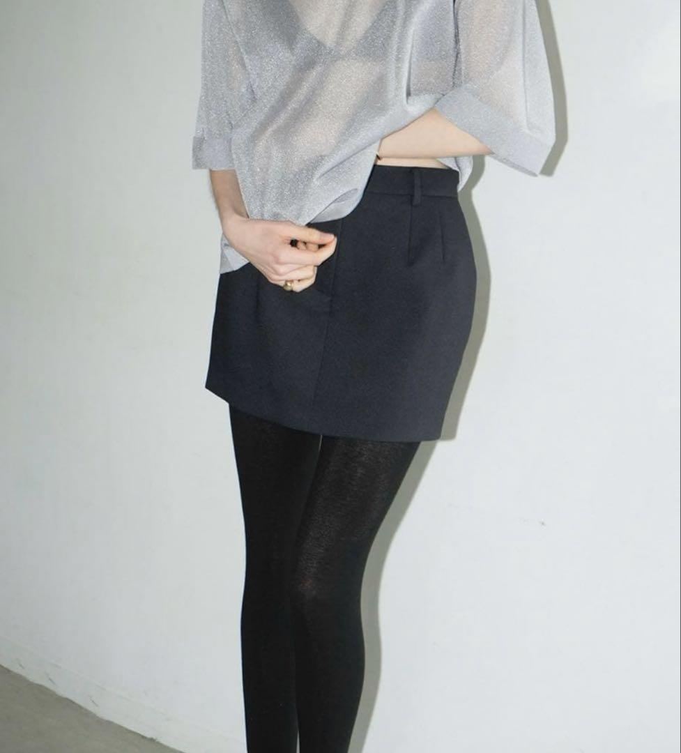 お値下げ中*CLANE LOW WAIST MINISKIRT