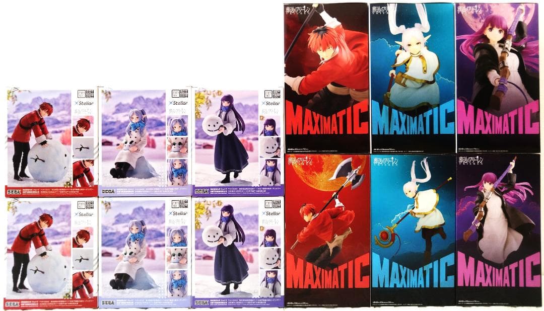 葬送のフリーレン フィギュア MAXIMATIC XStellar まとめ売り
