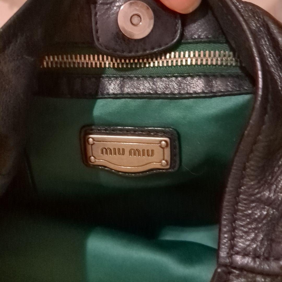 MIUMIU ロックハンドル ショルダーバッグ