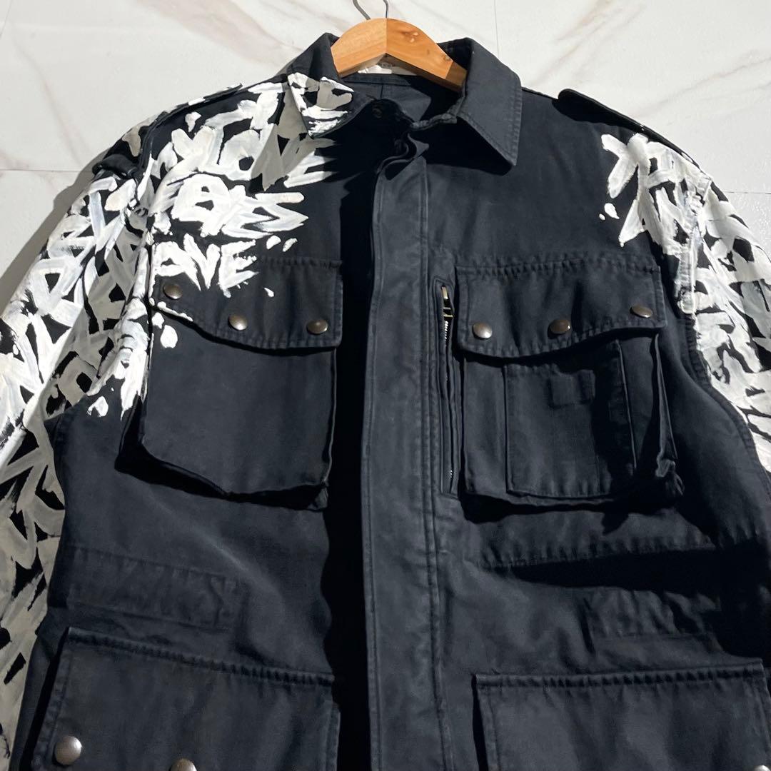 入手困難✨ FAITH CONNEXION ペイント カバーオール ブラック