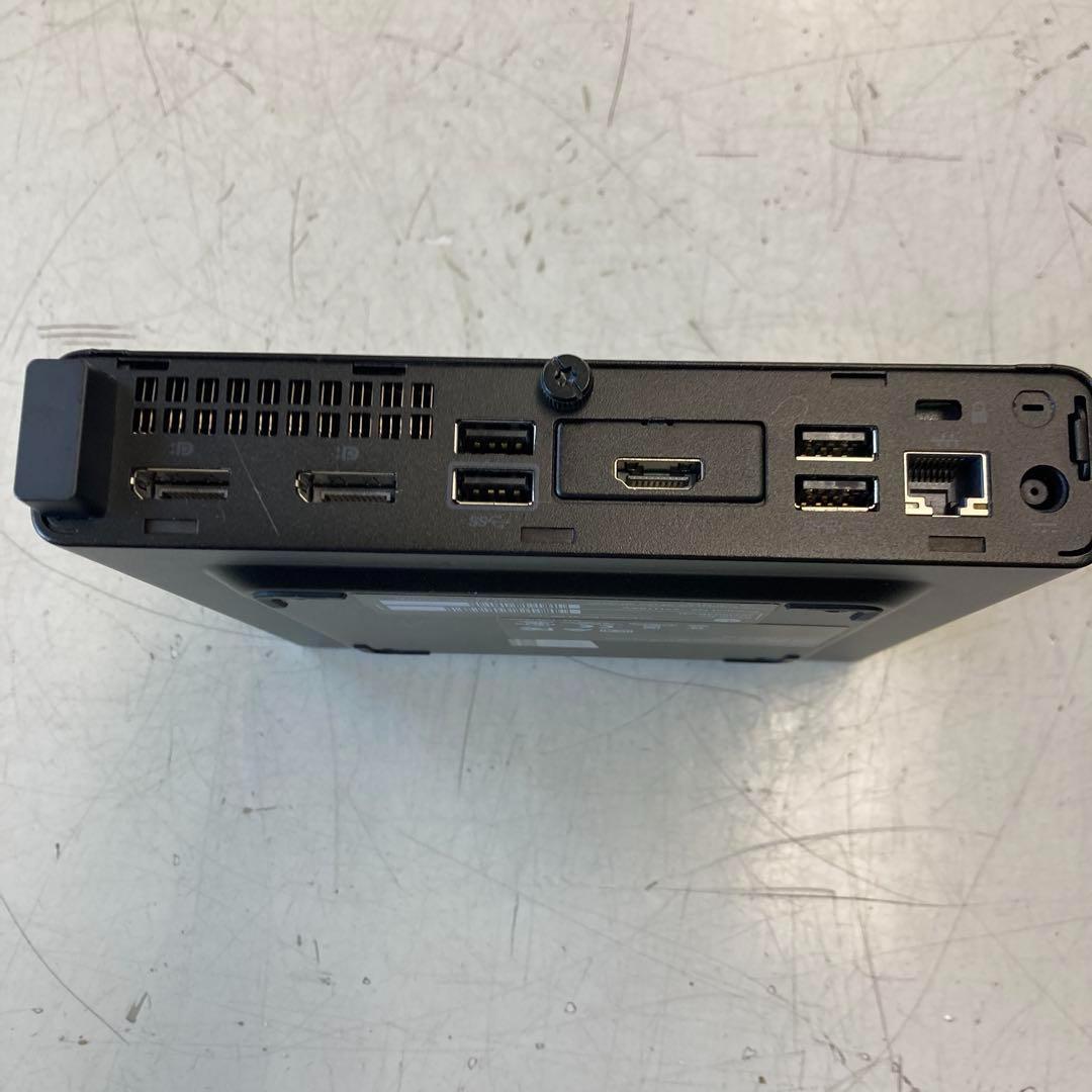 ミニPC #G HP EliteDesk800G4DM 35W i7 16G SSD256