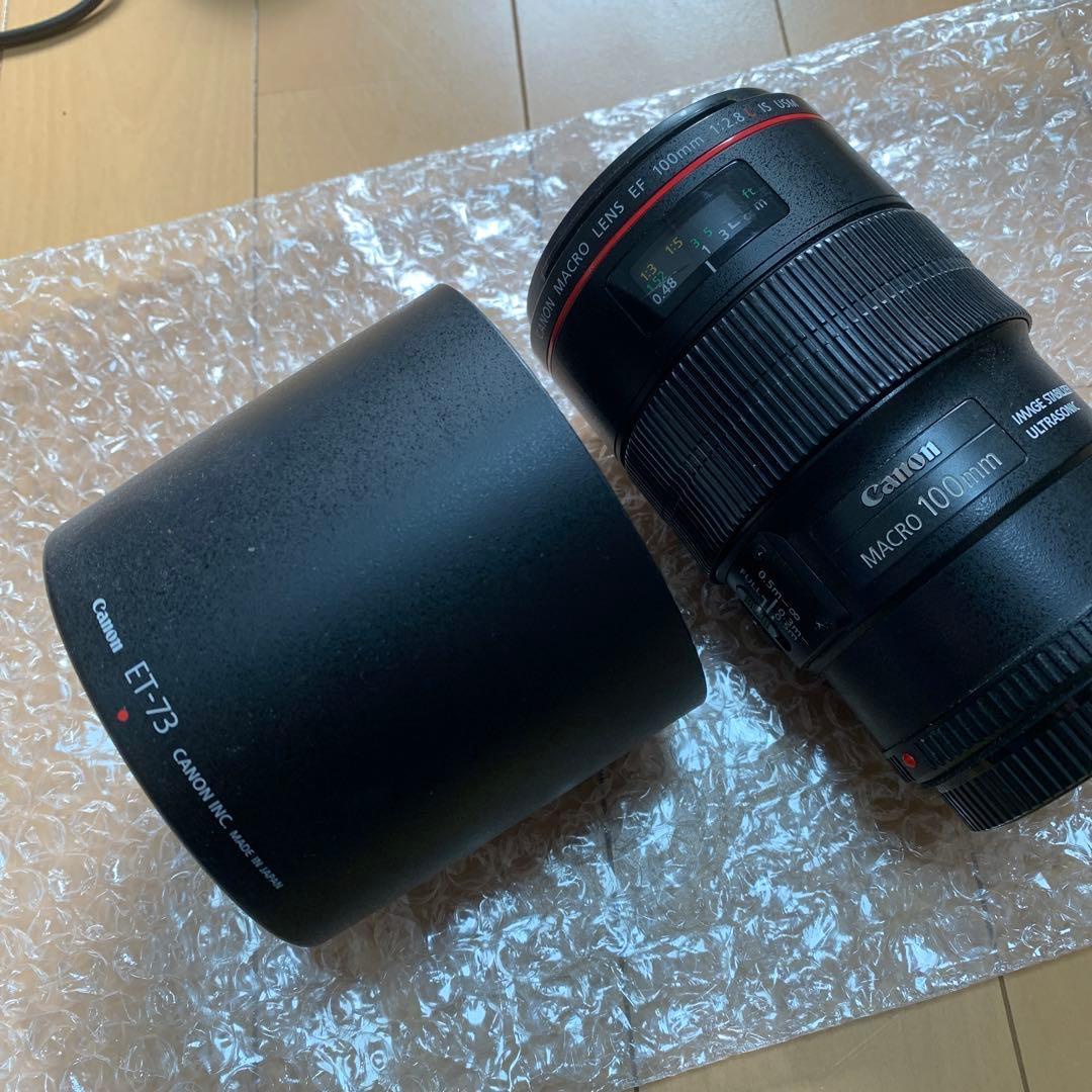 レンズ(単焦点) Canon EF 100mm f/2.8L Macro IS USM