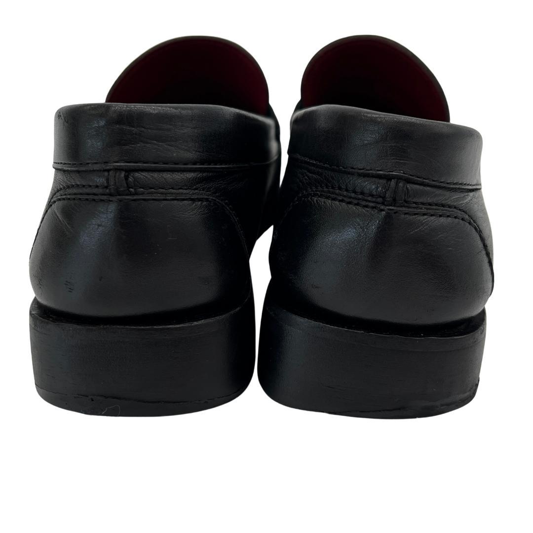 フェラガモ ガンチーニ金具 ローファー 黒 6.51/2【23.5】D【幅広め】