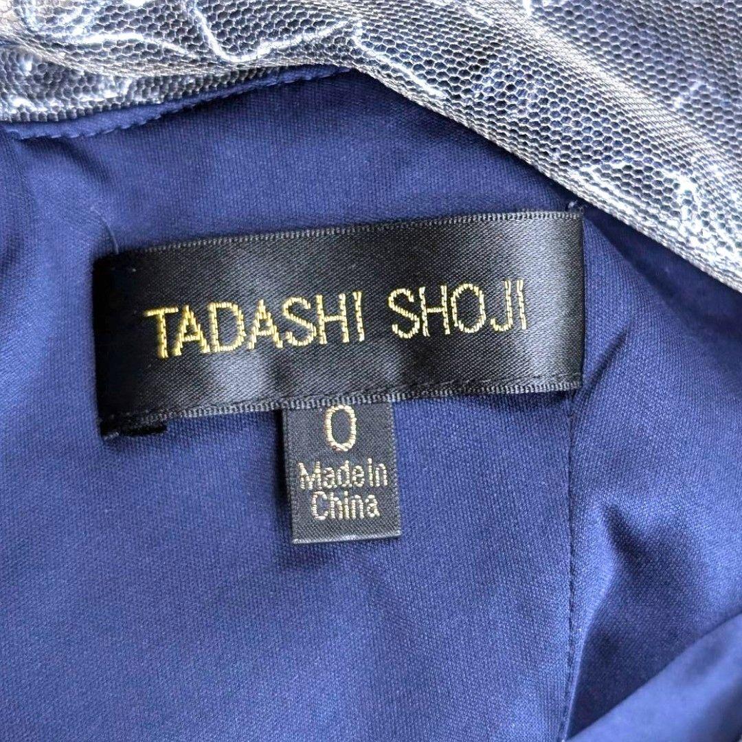 な*ち様 TADASHI SHOJI　ピンタックレースカクテルドレス　オケージョ