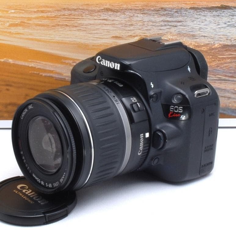 ★スマホ転送★タッチパネル★最軽量一眼レフ★Camom Kiss X7★