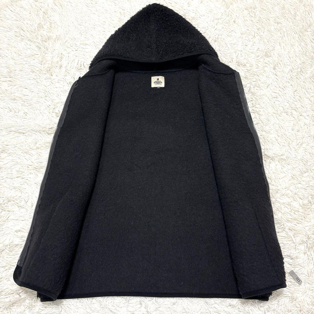 美品 ゴールドブレーカー ボア ベスト フード 2XL 黒 ポーランド製