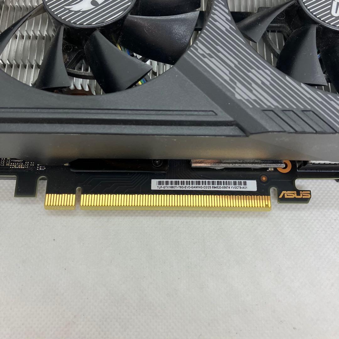グラフィックボード・グラボ・ビデオカード ASUS TUF GTX1660TI T6G EVO GAMING No.129