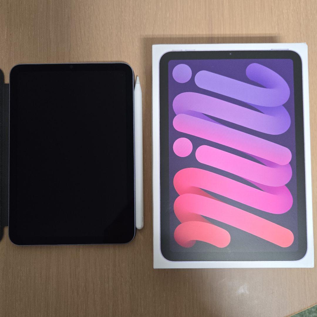 iPad mini (第6世代) , ApplePencil, 純正ケースセット