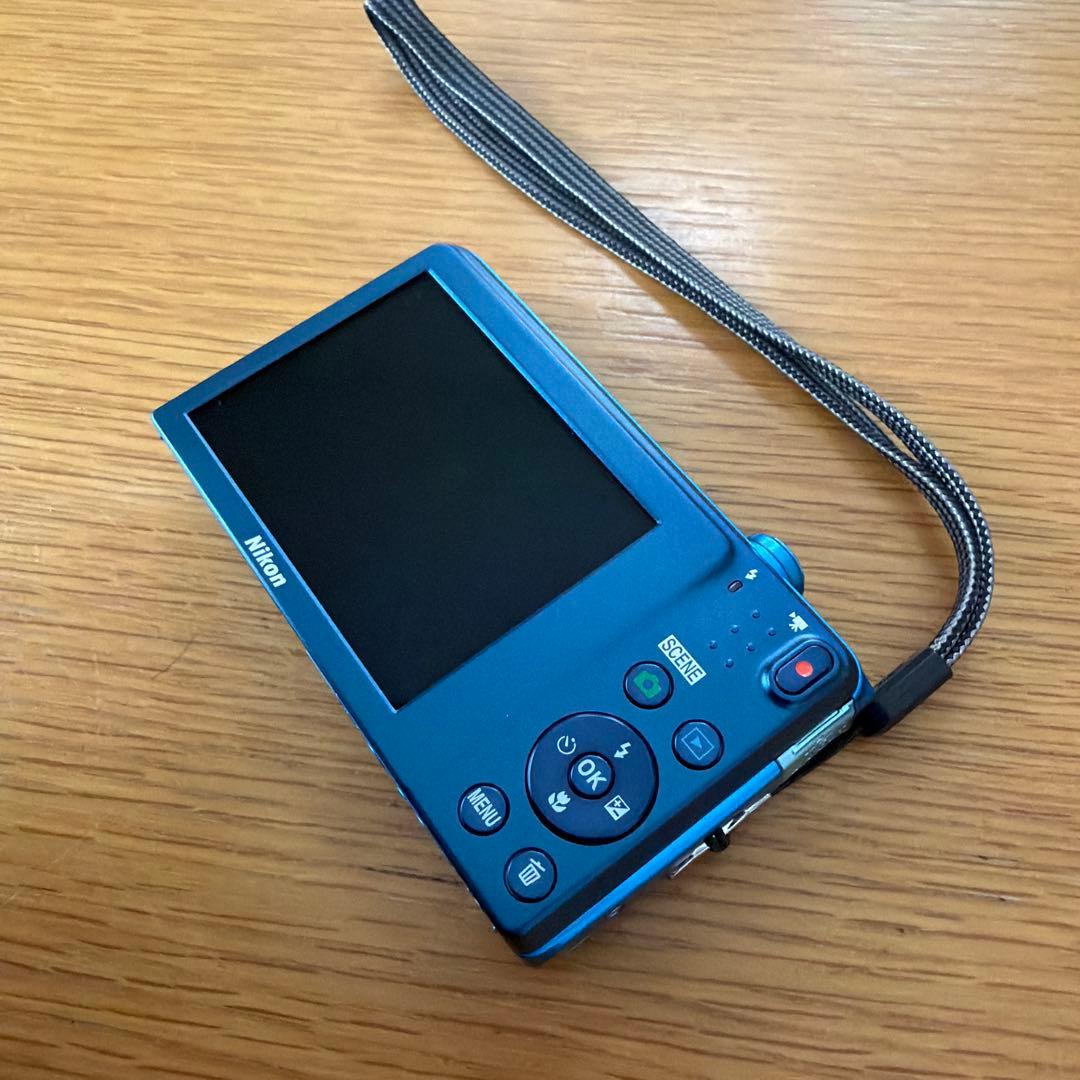 Nikon COOLPIX S3600 青色 コンパクトデジタルカメラ 美品