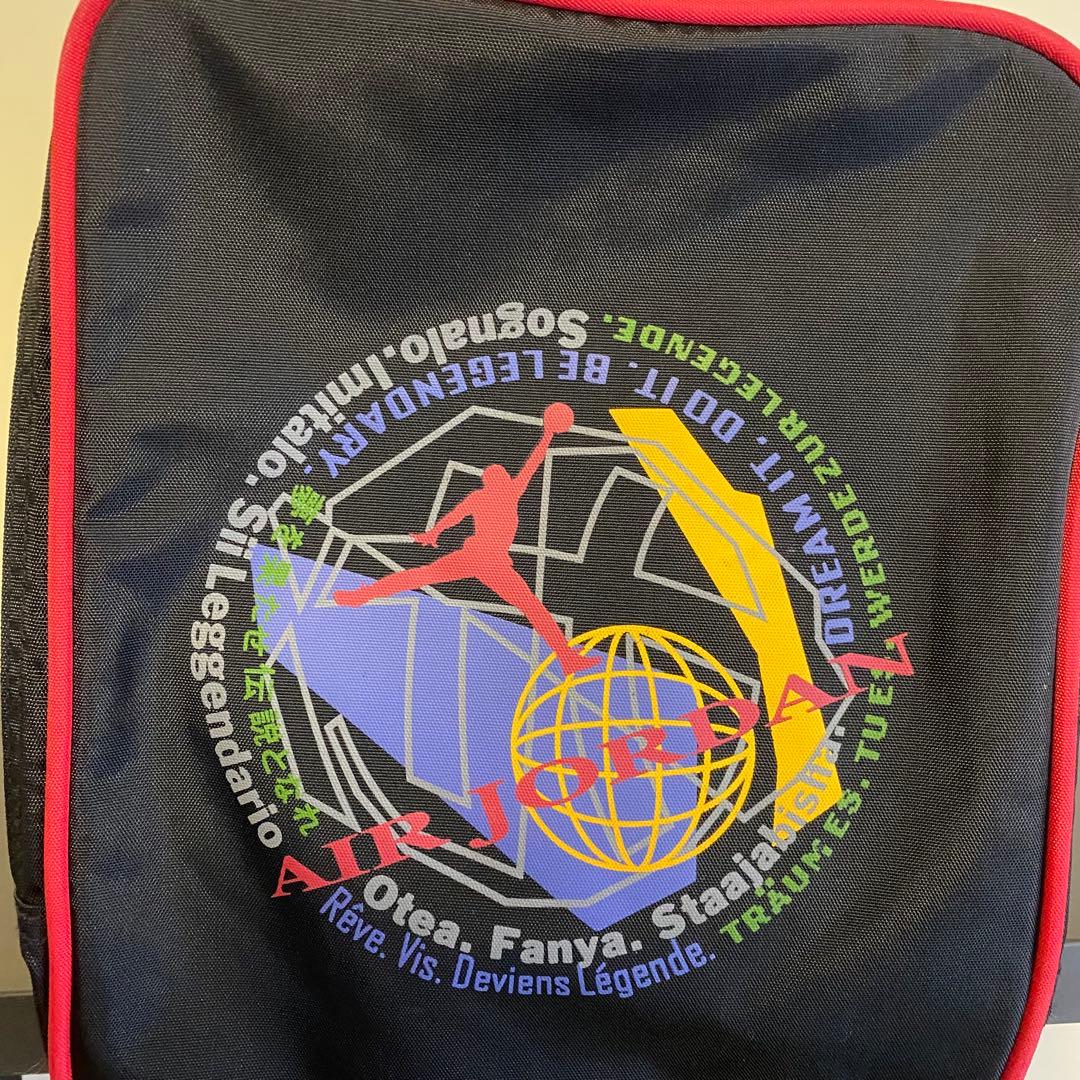 90s レトロ ナイキ Air Jordan NIKE ドラムバッグ　バスケ