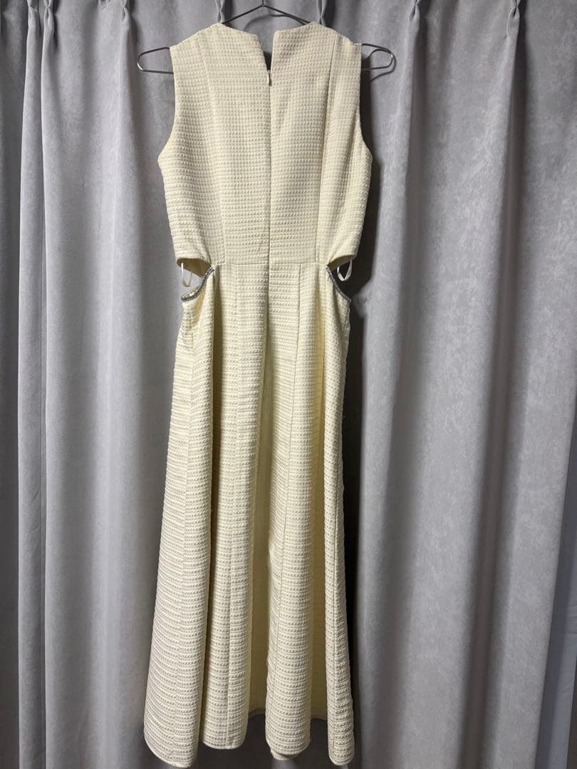 ROBE de FLEURS アイボリーロングドレス