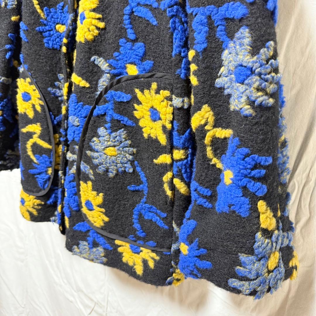 花柄のコート　AS KNOW AS olaca