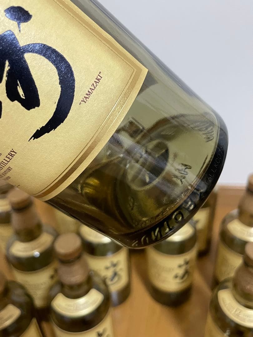 値下げ可 未洗浄品 空き瓶 ウイスキー サントリー 山崎 700ml