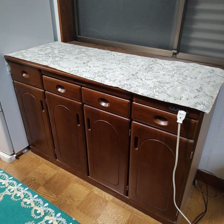 【ぽんずさん商談中】キッチンサイドキャビネット ご購入前に説明 ご一読ください