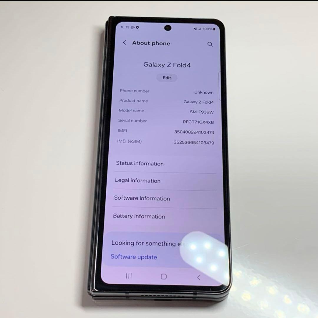 Android Galaxy Fold 4｜512gb｜SIMフリー