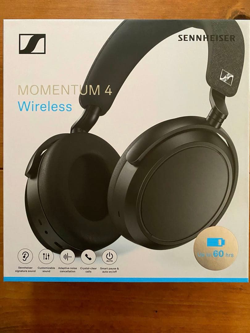 美品⭐︎Sennheiser MOMENTUM 4 ワイヤレスヘッドホン