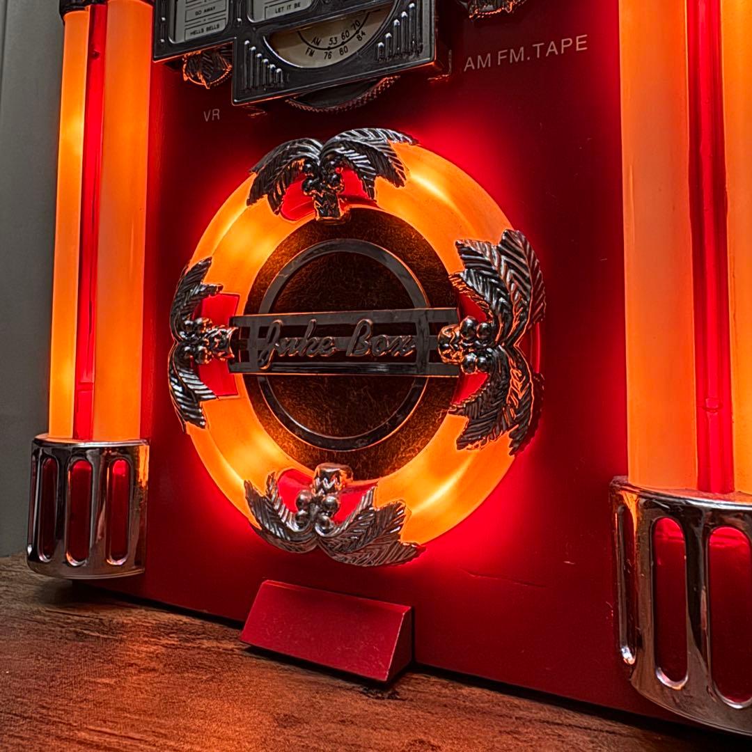 2001年製 juke box ジュークボックス コカコーラロゴ ラジカセ