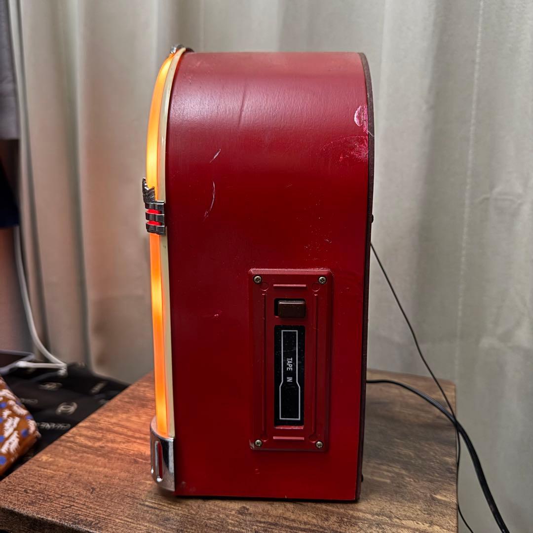 2001年製 juke box ジュークボックス コカコーラロゴ ラジカセ
