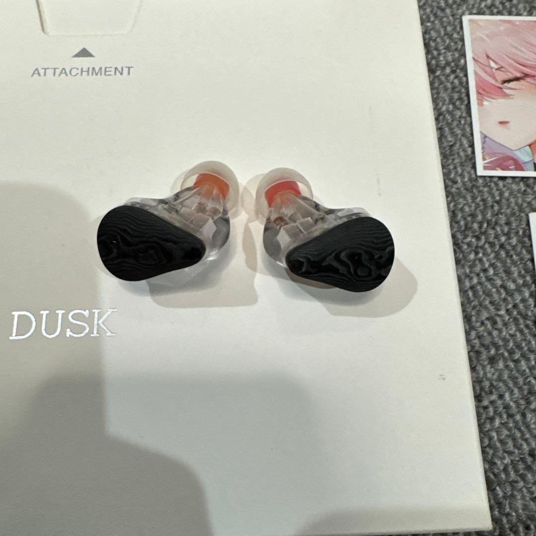 水月雨 MOONDROP x Crinacle DUSK + リケーブル付