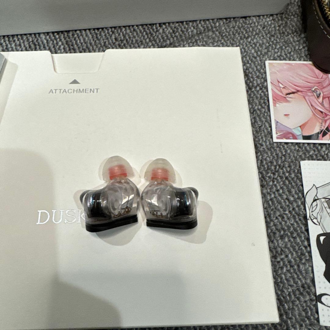 水月雨 MOONDROP x Crinacle DUSK + リケーブル付