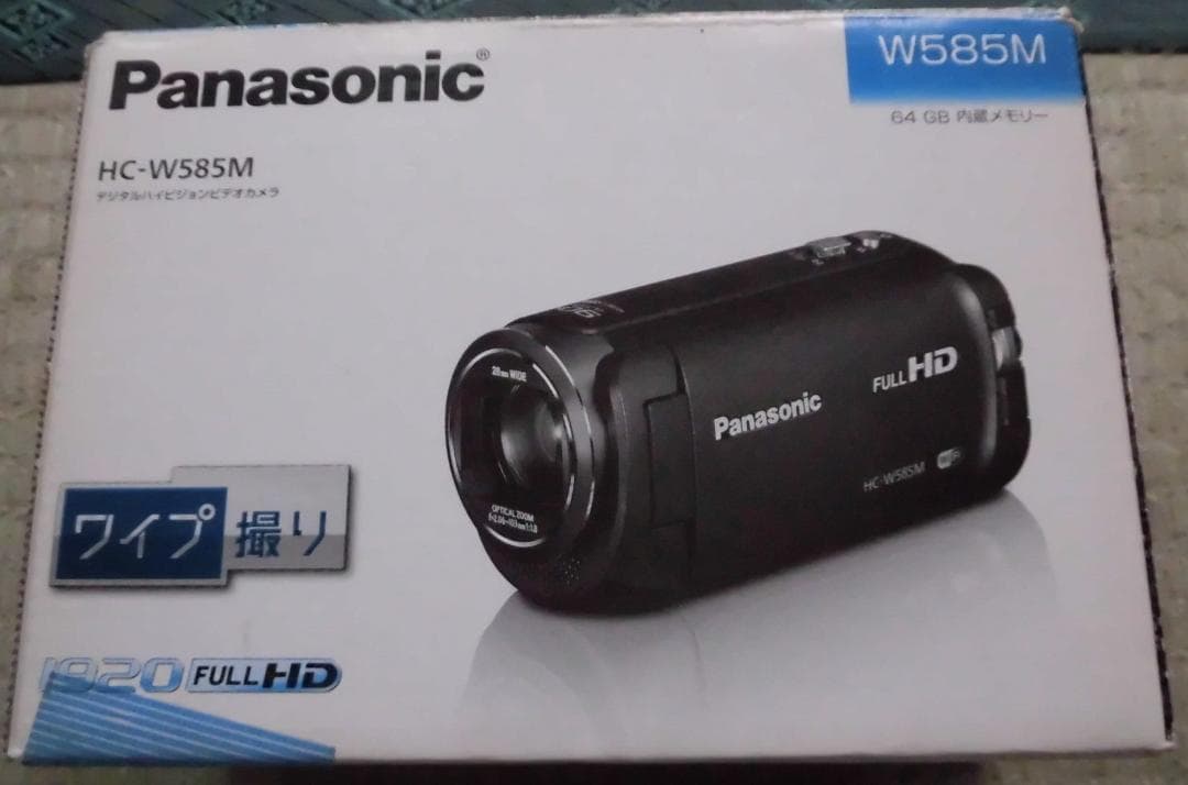 Panasonic■HC-W585M■50倍■64GB■f-HD■2017年製