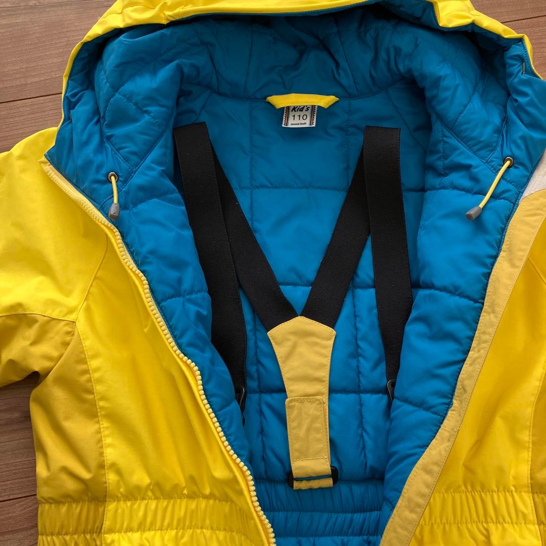 mont-bell子ども用スキーウェア110サイズ