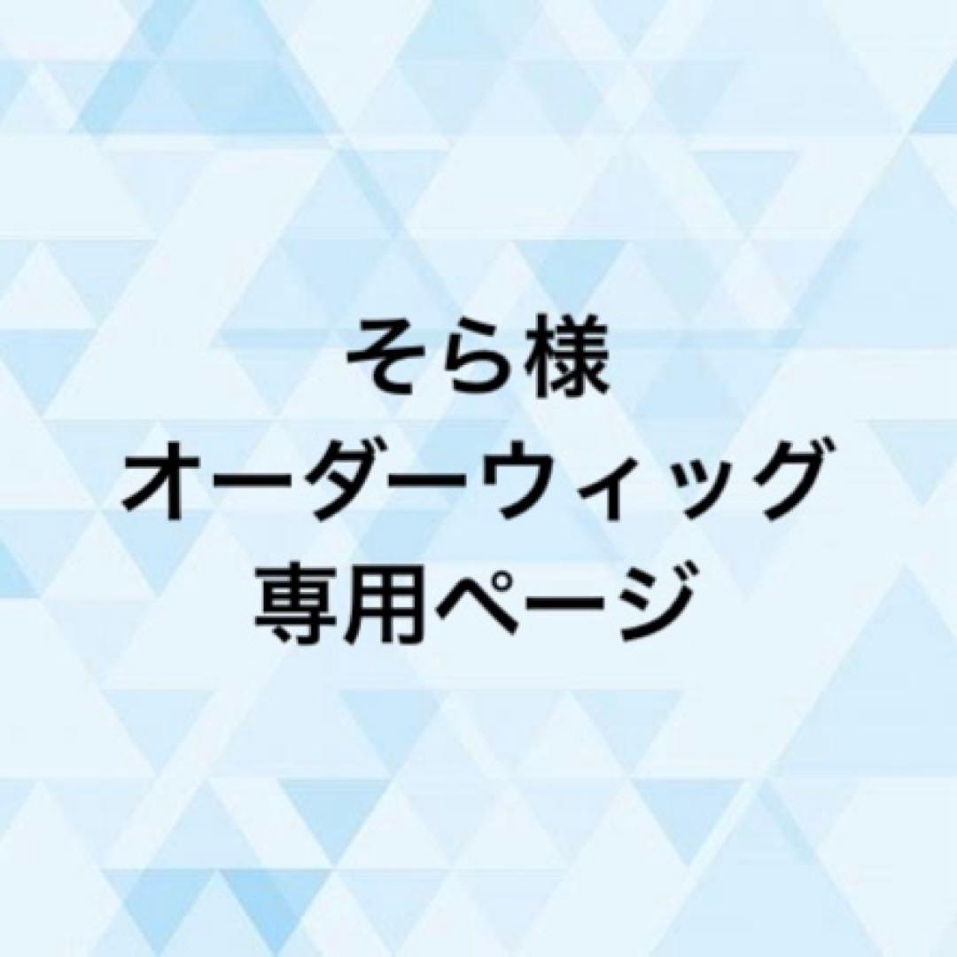 そら様 オーダーウィッグ 《波羅夷空却》