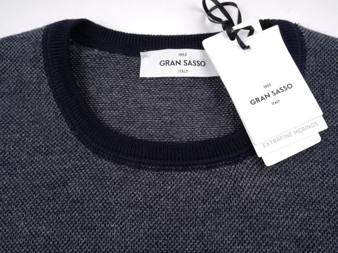 Gran Sasso◆Made in Italy◆48◆ウール ニット セーター