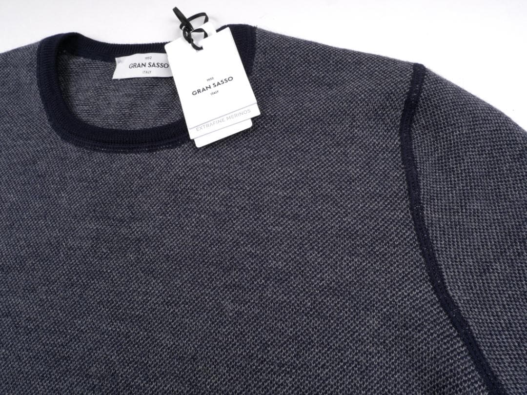 Gran Sasso◆Made in Italy◆48◆ウール ニット セーター