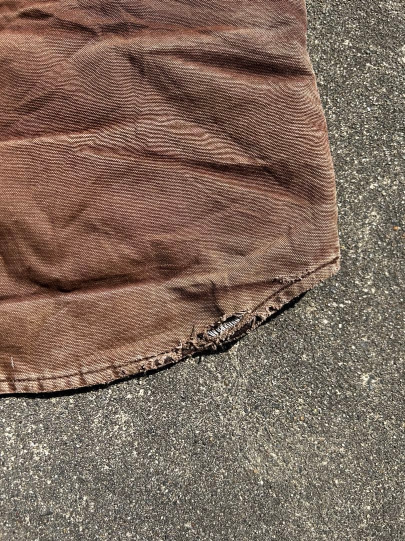 【激レア】90s USA製Carhartt カーハート ダックベスト フェード