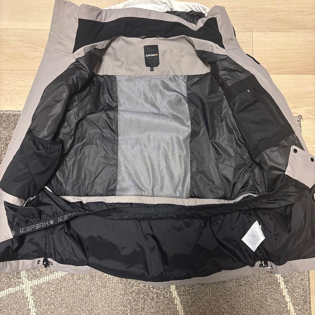ICEPEAK 防水スキーウェア グレー