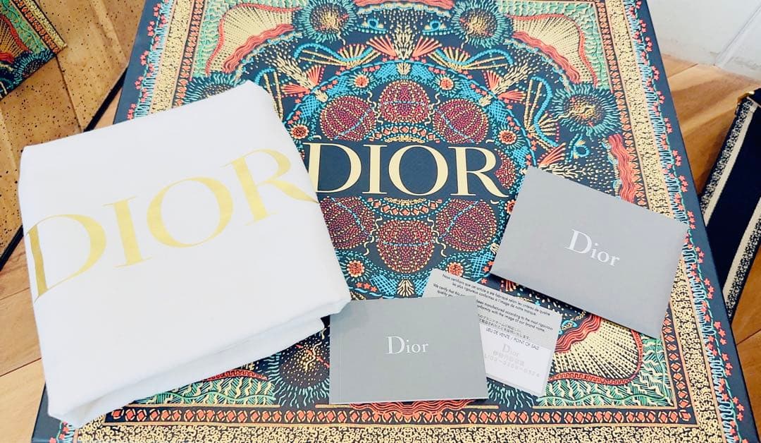 DIOR ディオール　ウィッカー　バスケットバッグ　オブリーク　カゴバッグ　大