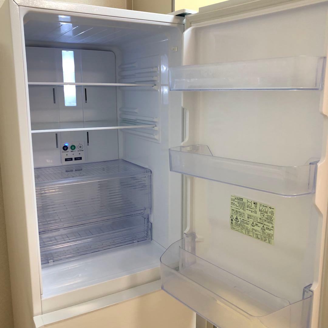シャープ メガフリーザー冷凍冷蔵庫 310L SJ-PD31E-W