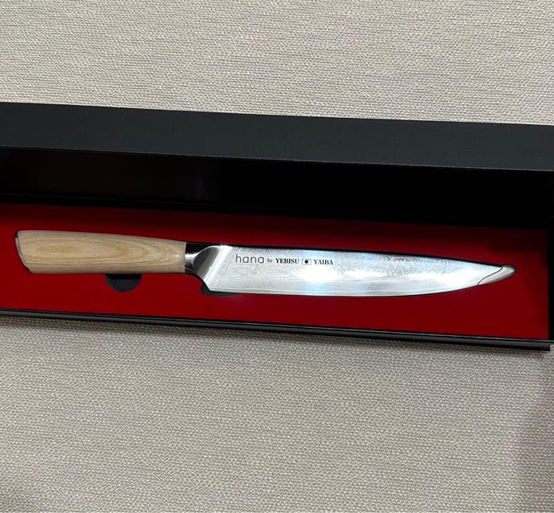 包丁　肉切り　筋引き　日本　20cm hana 恵比寿刃　VG-10 ステンレス