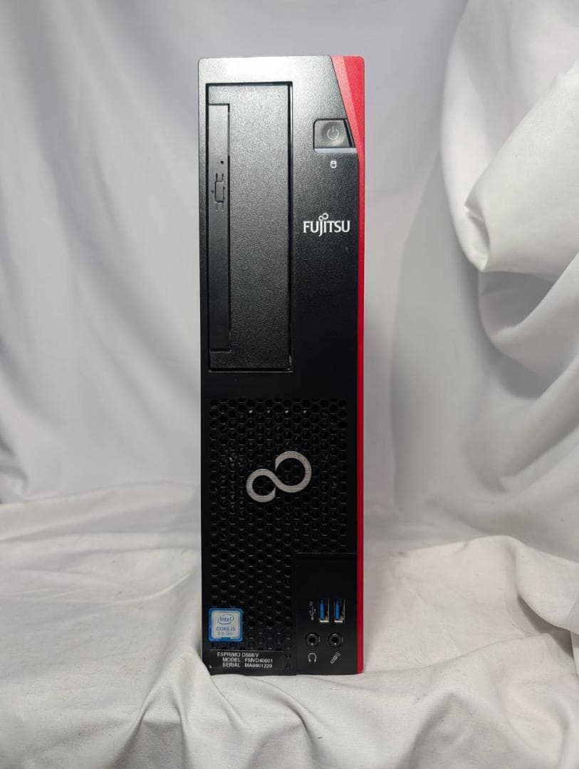 富士通 D588/V 第8世代 i5/8GB/SSD+HDD/Win11Pro