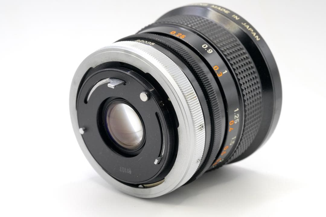 レンズ(単焦点) CANON FD20mm 2.8 SSC