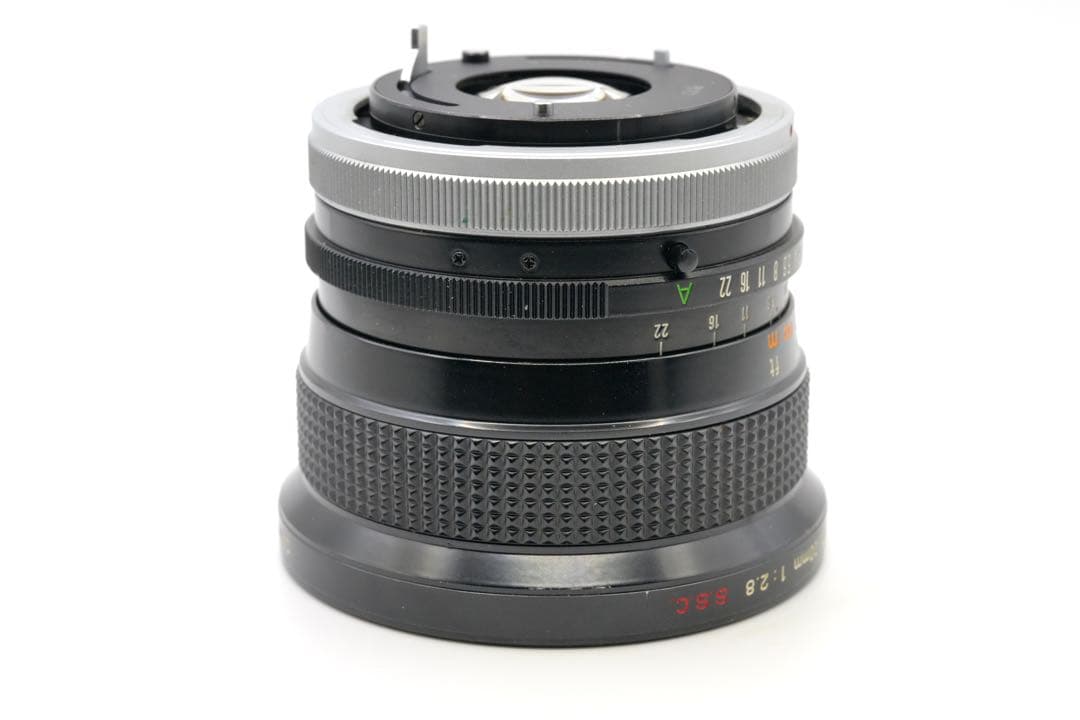 レンズ(単焦点) CANON FD20mm 2.8 SSC