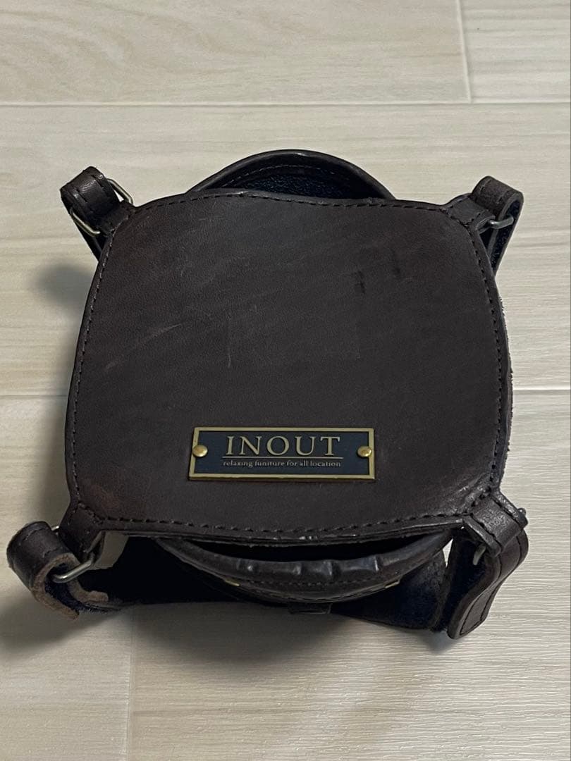 INOUT レザー シェラカップケース
