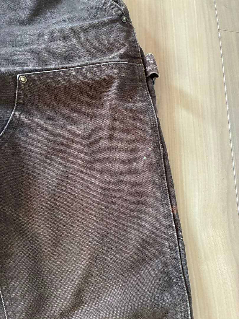 い*け様 カーハート　ダブルニー　ペインターパンツ　ブラウン　32-30