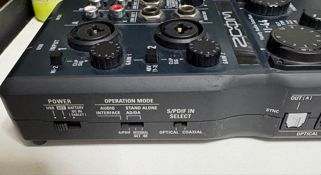 ZOOM U-44 + AIH-1ホルダー + MSH-6マイクカプセル セット