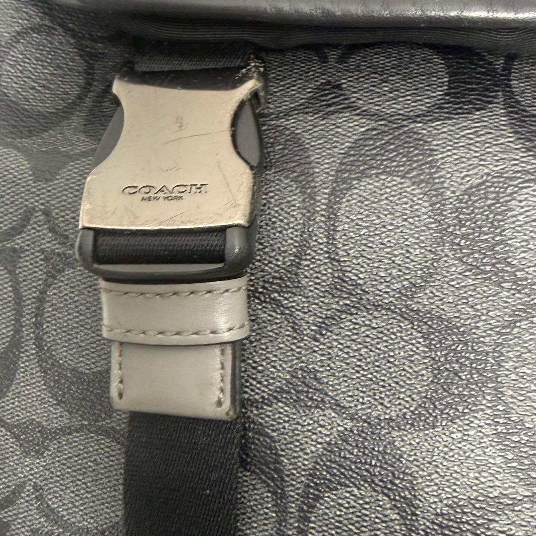 ✨️完売品✨️ コーチ リュック レンジャー シグネチャー レザー PVC ブラック