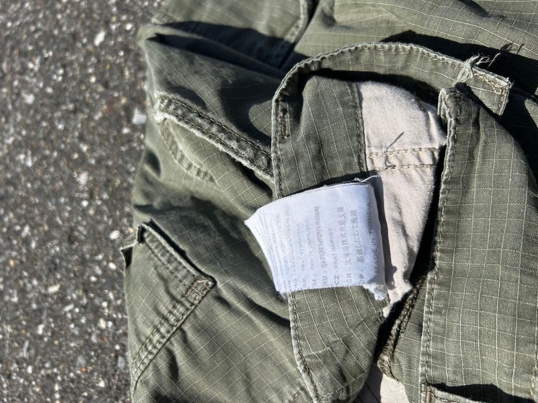 90s Carhartt 極太パンツ 36/32古着 オリーブ