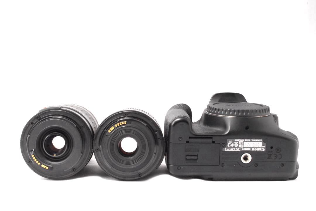 カメラデビュー✨入門モデル✨Canon Kiss X5✨ダブルレンズ✨一眼レフ✨