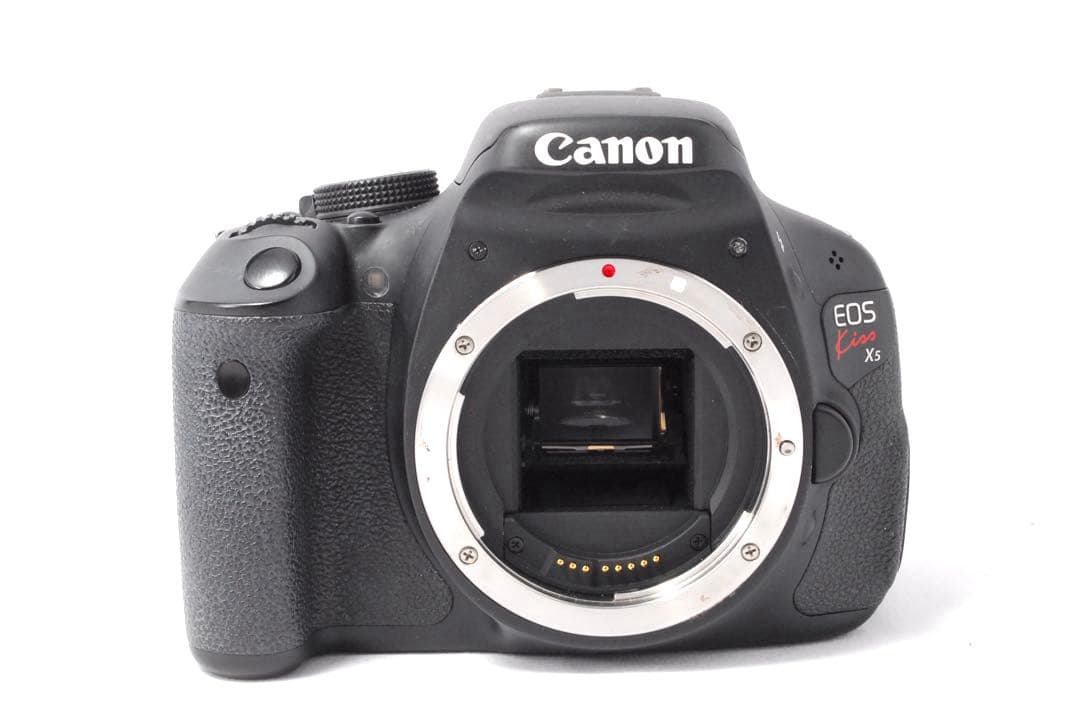カメラデビュー✨入門モデル✨Canon Kiss X5✨ダブルレンズ✨一眼レフ✨