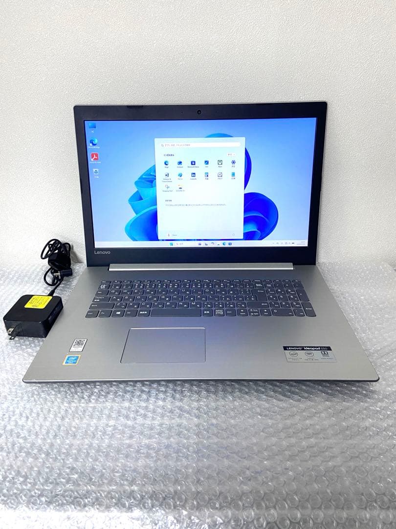 Win11 Lenovo ideapad330 SSD480GB 17.3大画面