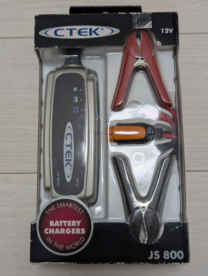 ［未使用］CTEK JS 800 12V バッテリーチャージャー