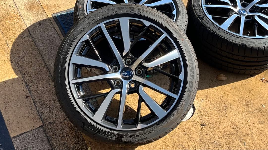【値下げ】SUBARU WRX S4 STI VBH 純正18インチセット 美品