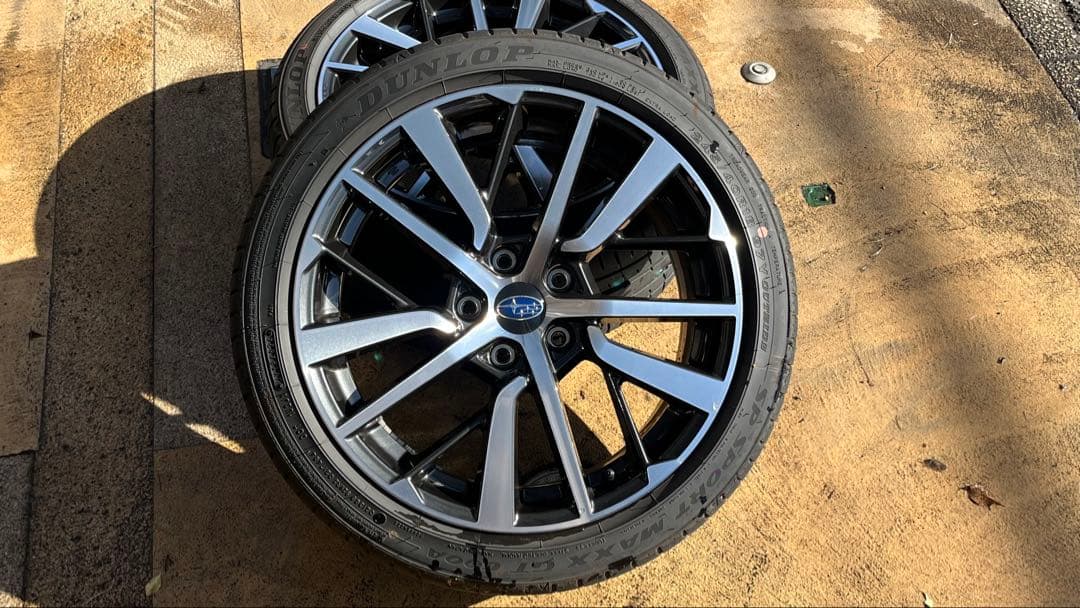 【値下げ】SUBARU WRX S4 STI VBH 純正18インチセット 美品
