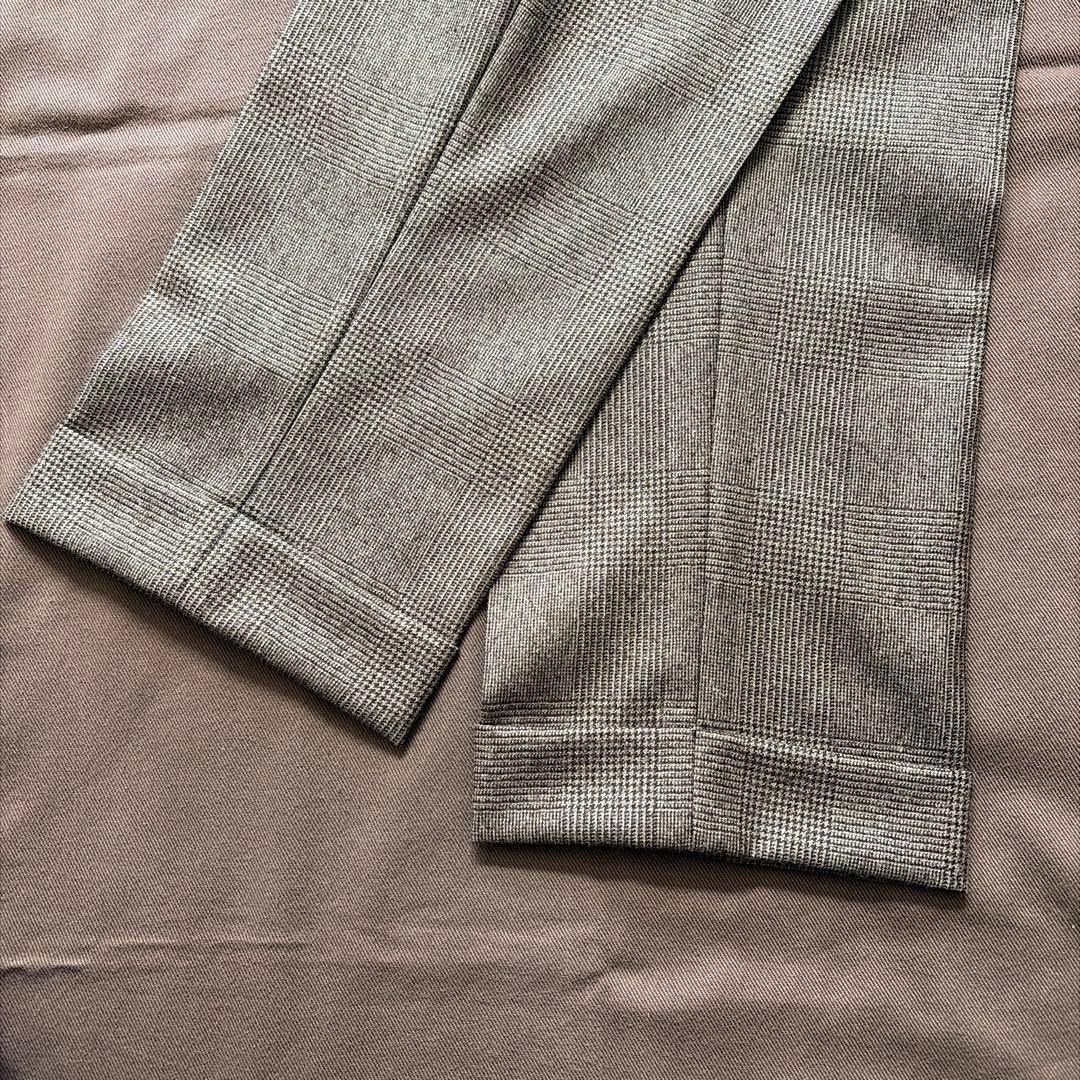 ベルウィッチ　スコッチ　グレンチェック　濃茶　ダークブラウン　44 (美品)